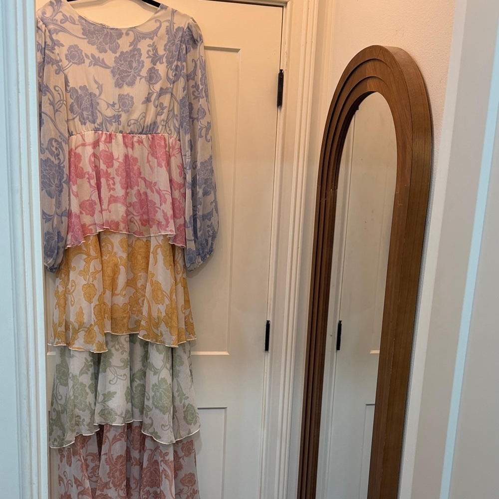 Floral Multi-Color Maxi Dress